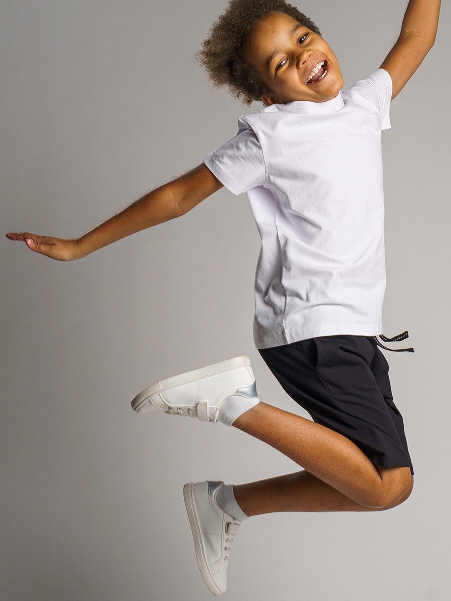 Комплект спортивный для мальчика: футболка, шорты, мешок