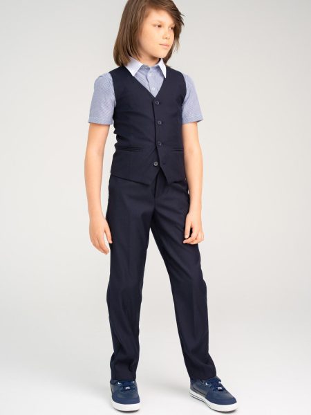 Комплект текстильный для мальчиков: брюки, жилет