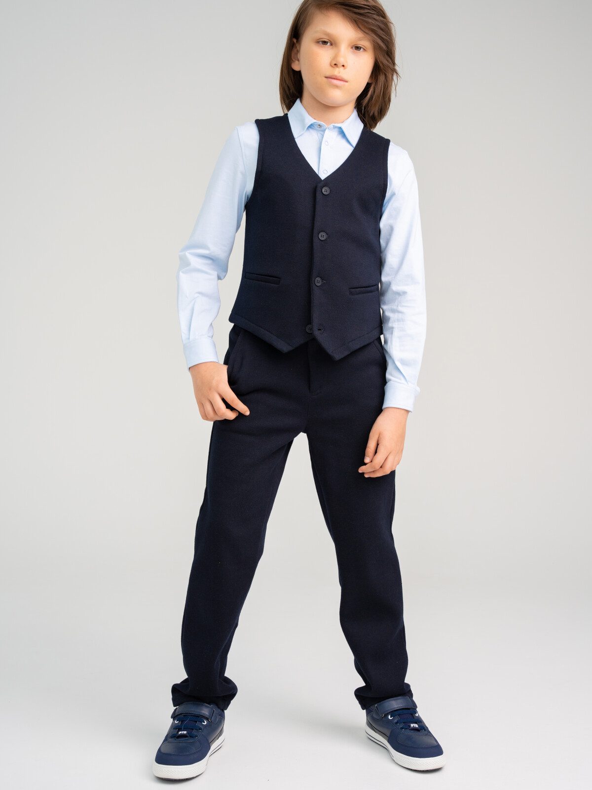 Комплект трикотажный для мальчика: жилет и брюки