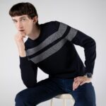Мусжкой шерстяной свитер Lacoste