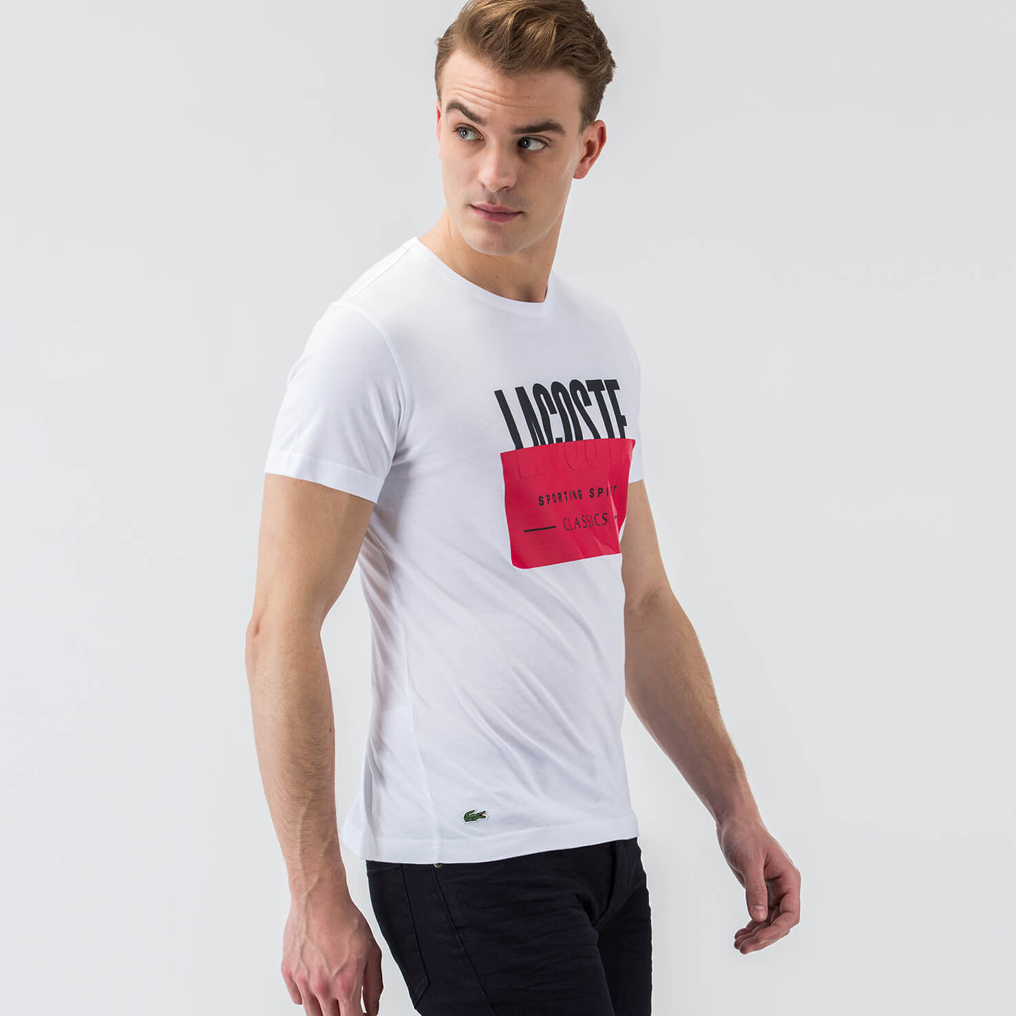 Мужская футболка Lacoste SLIM FIT