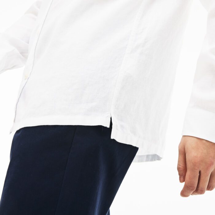 Мужская льнаная рубашка Lacoste Regular Fit