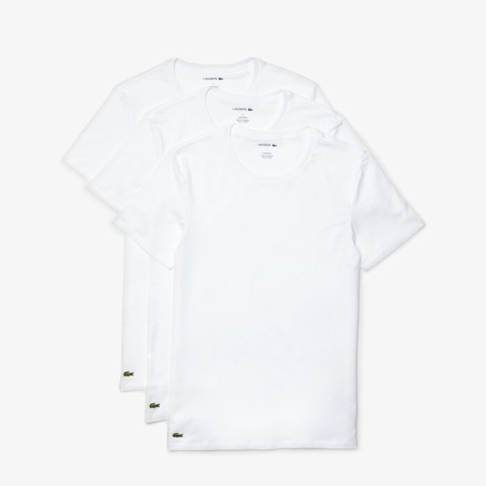 Набор мужских домашних футболок Lacoste Crew Neck (3шт.)