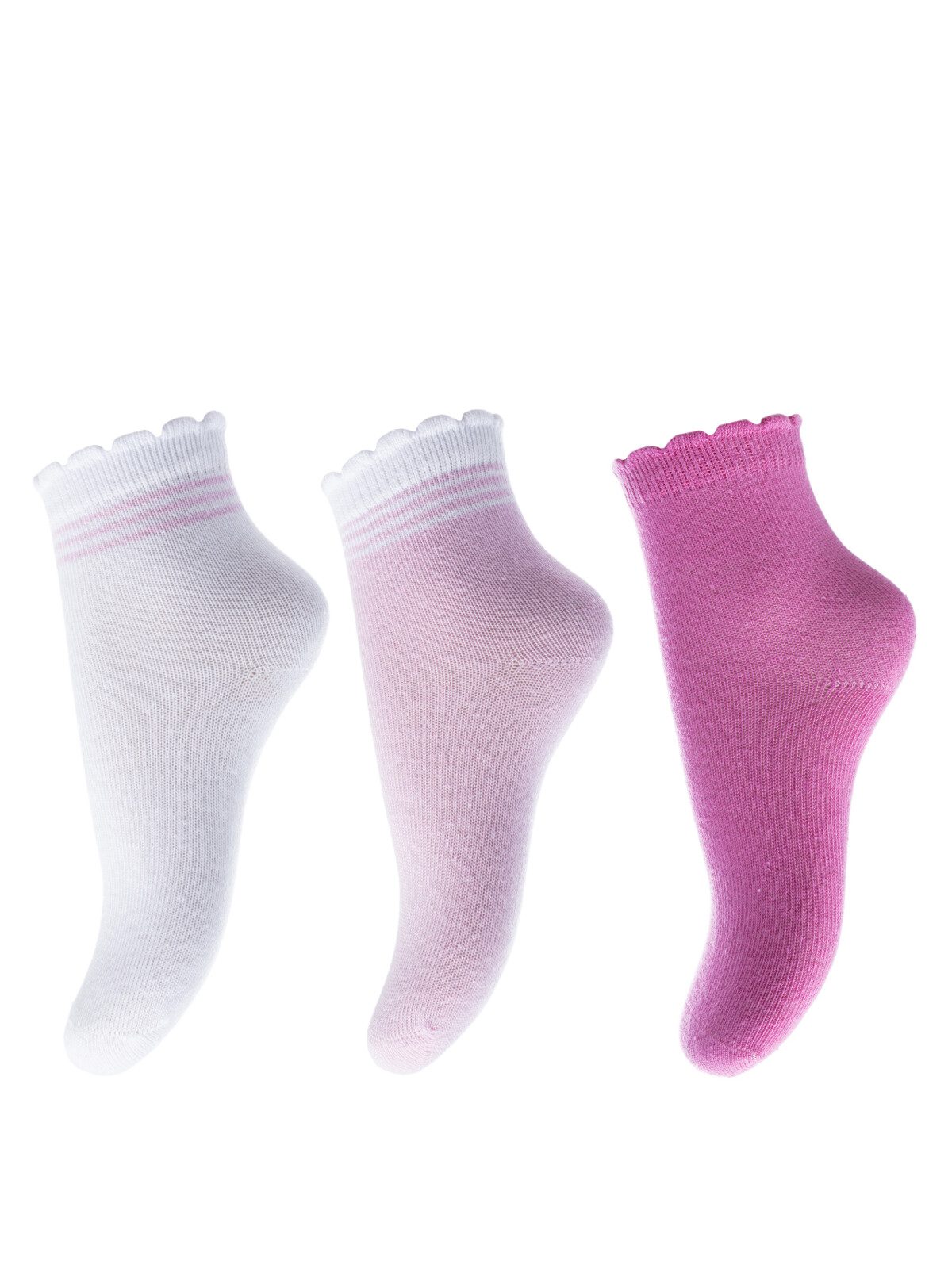 Носки для девочки. Комплект 3 пары