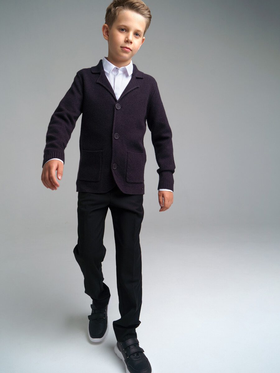 Пиджак из вязаного трикотажа для мальчика