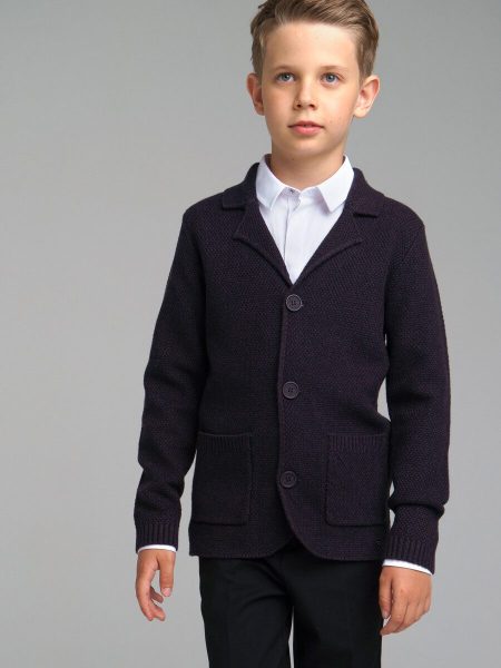 Пиджак из вязаного трикотажа для мальчика