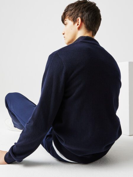 Шерстяной мужской свитер Lacoste