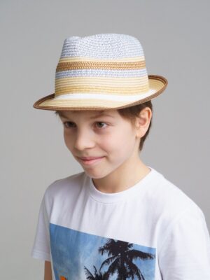 Шляпа соломенная для мальчика