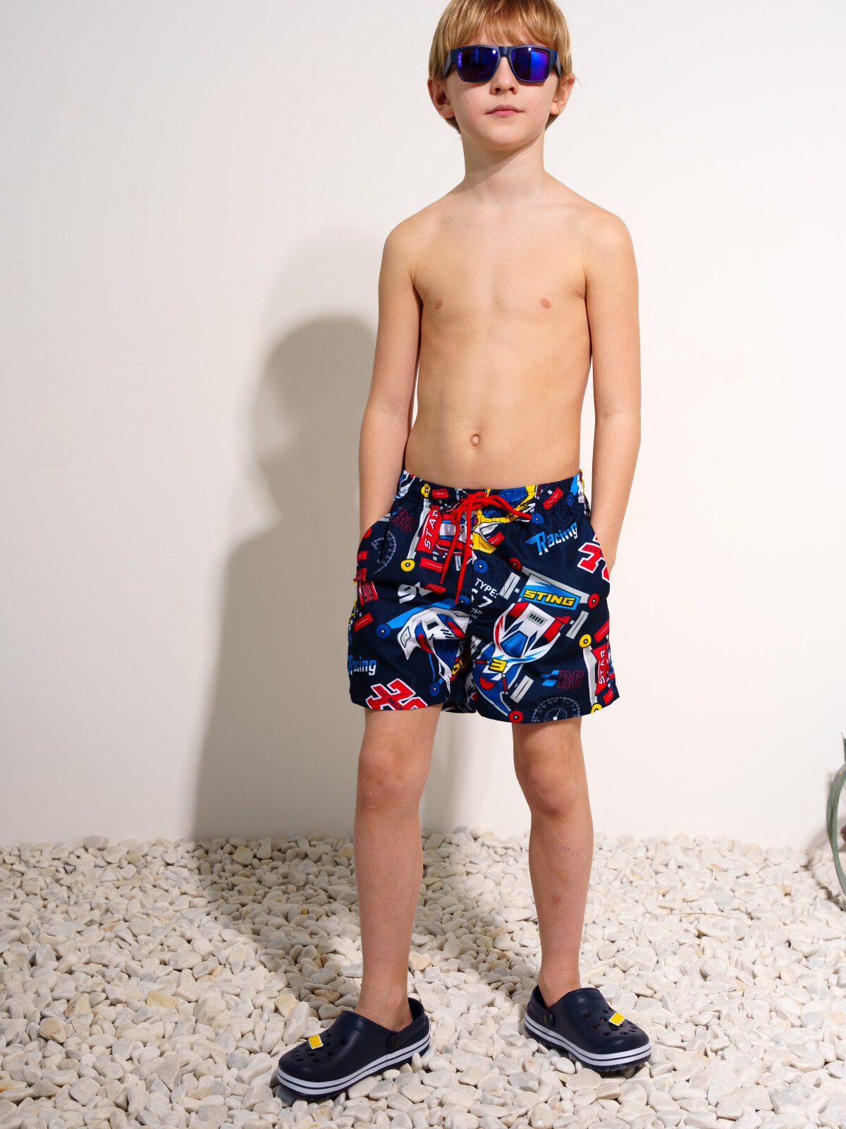 Шорты текстильные плавательные для мальчиков «12»