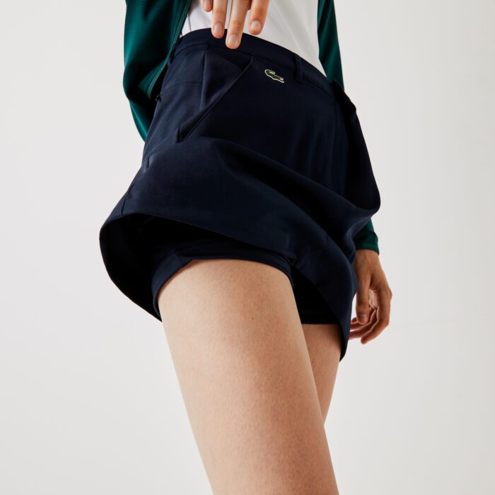 Женская короткая юбка для гольфа Lacoste SPORT Technical