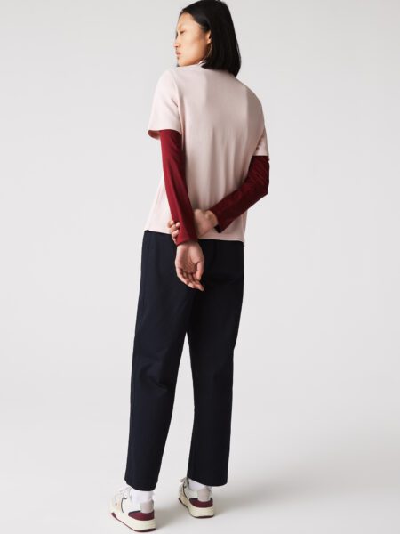 Женская рубашка-поло Lacoste Regular Fit из органического хлопка
