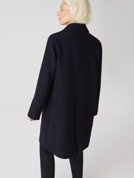 Женское длинное пальто Laacoste из смесовой шерсти