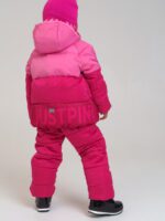 Зимний комплект из мембранной ткани для девочки: куртка, полукомбинезон