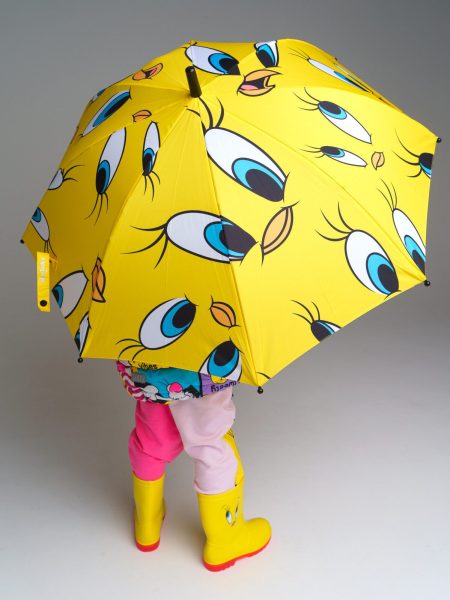 Зонт-трость полуавтоматический для девочек