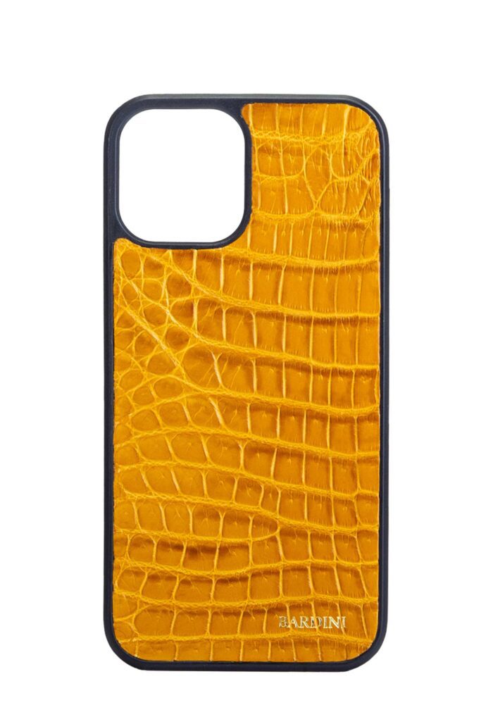 Чехол для iPhone 12 Pro из кожи крокодила BARDINI