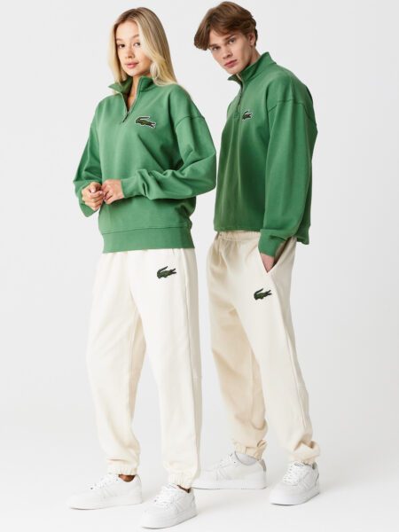 Флисовые спортивные штаны Lacoste Unisex из органического хлопка
