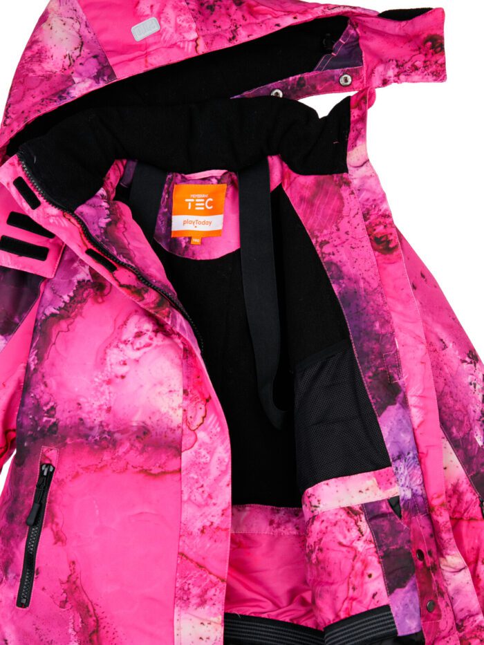 Комплект текстильный с полиуретановым покрытием для девочек: куртка, брюки