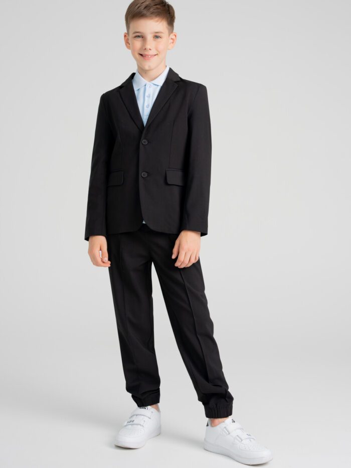 Костюм текстильный для мальчиков: брюки, пиджак