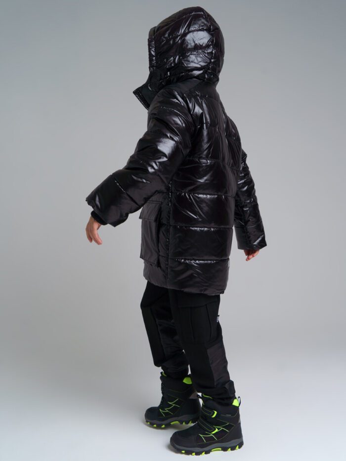 Куртка зимняя удлиненная для мальчика
