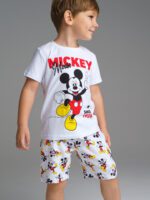 Пижама: футболка и шорты для мальчика Disney
