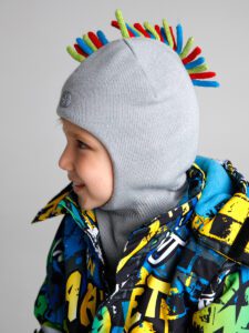 Шапка-шлем для мальчика