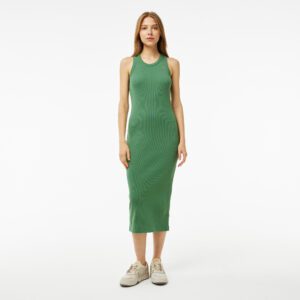 Женское платье Lacoste без рукавов из хлопка