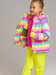 Зимняя куртка из мембранной ткани для девочки