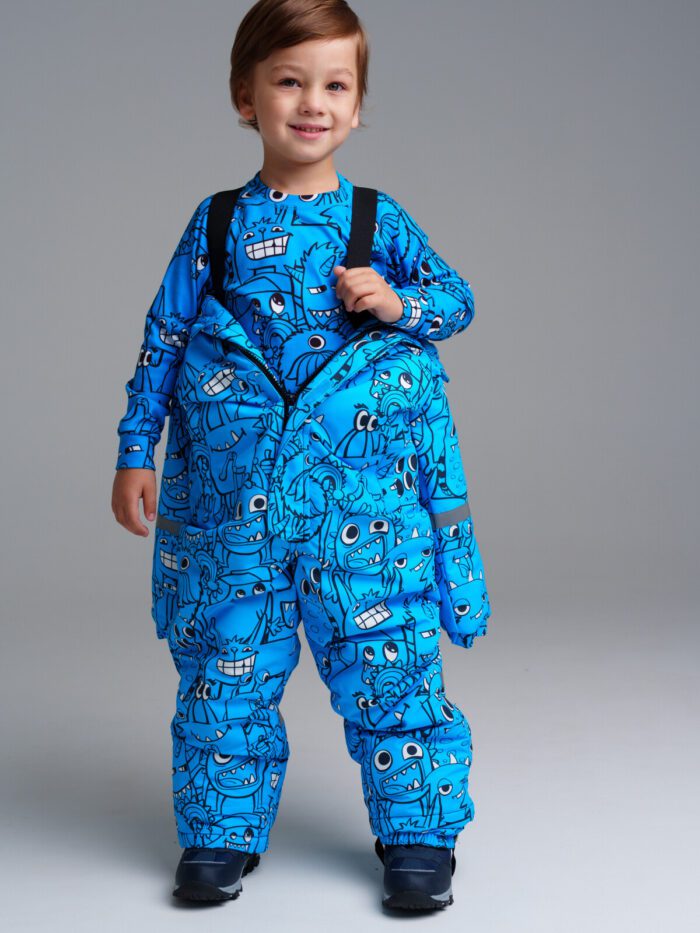 Комбинезон текстильный с полиуретановым покрытием для мальчиков