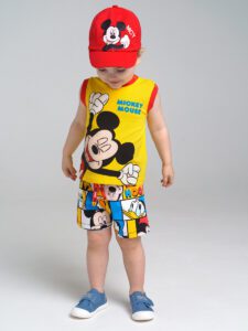 Комплект с принтом Disney для мальчика: майка, шорты
