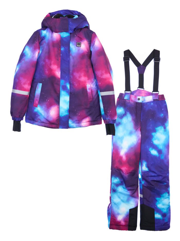 Комплект текстильный с полиуретановым покрытием для девочек: куртка, брюки