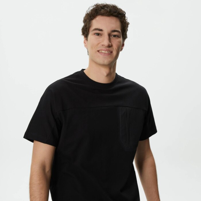 Мужская футболка Lacoste Regular fit с технологией Ultra Dry
