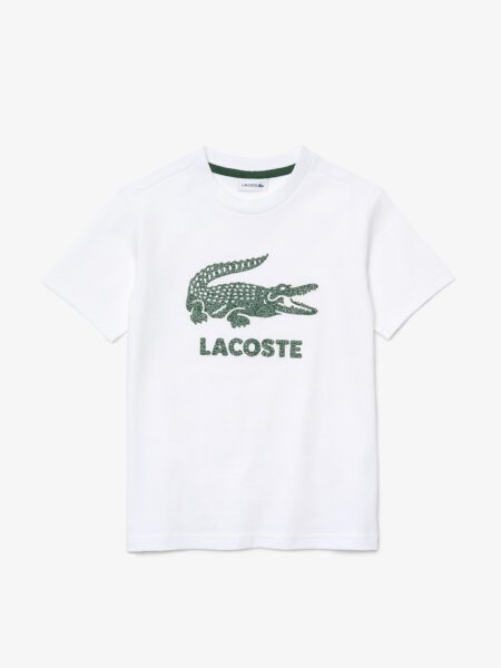 Детская футболка Lacoste с винтажным логотипом
