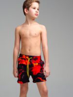 Шорты текстильные плавательные для мальчиков, средней длины