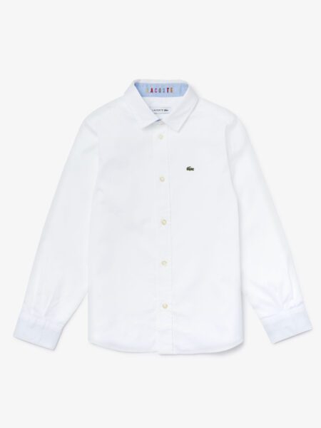Детская рубашка Lacoste Oxford