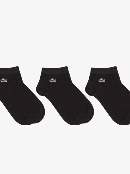 Комплект спортивных низких носков Lacoste 3 шт.  Unisex