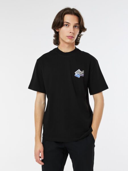Мужская футболка Lacoste из плотного хлопка