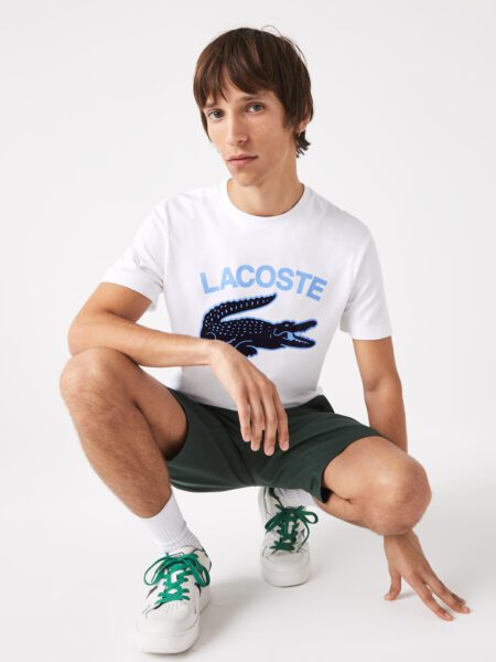 Мужская футболка Lacoste Regular Fit с принтом