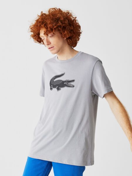 Мужская футболка Lacoste  с принтом