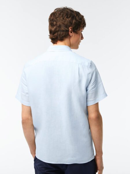 Мужская льняная рубашка Lacoste