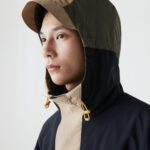 Мужская водостойкая куртка Lacoste с капюшоном