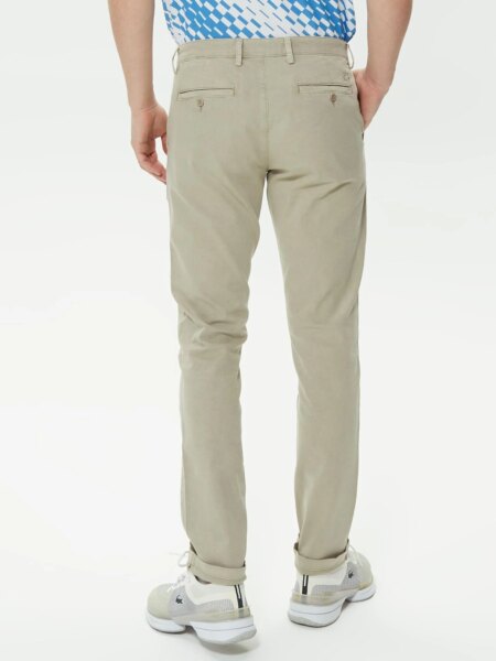 Мужские брюки Lacoste Slim Fit из органического хлопка