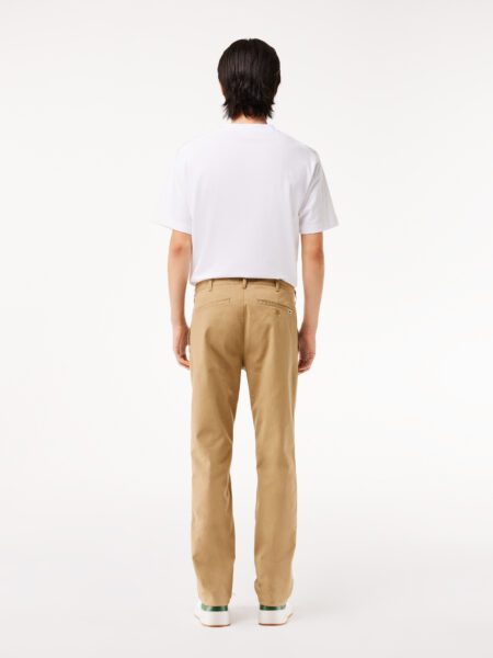 Мужские классические брюки - чинос Lacoste Slim Fit из хлопка