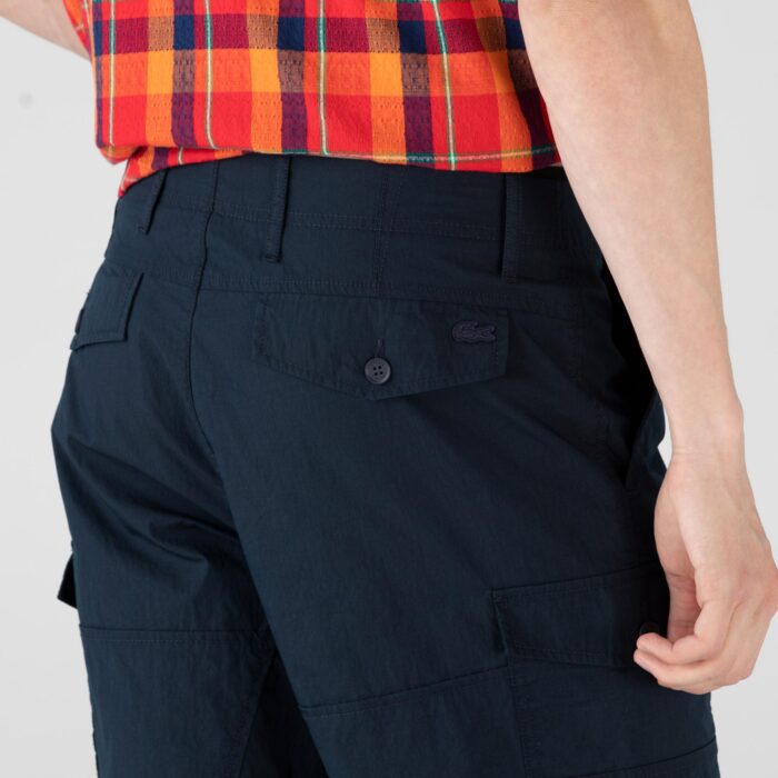 Мужские шорты Lacoste из смеси хлопка