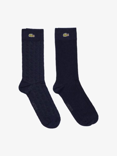 Мужские высокие носки Lacoste с лого