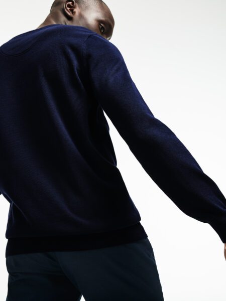 Мужской свитер Lacoste с круглым вырезом