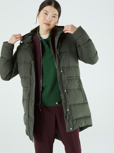 Женская куртка-парка Lacoste с регулируемым поясом