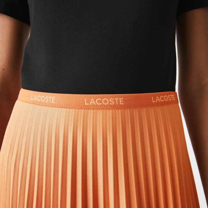 Женская  плиссированная юбка Lacoste