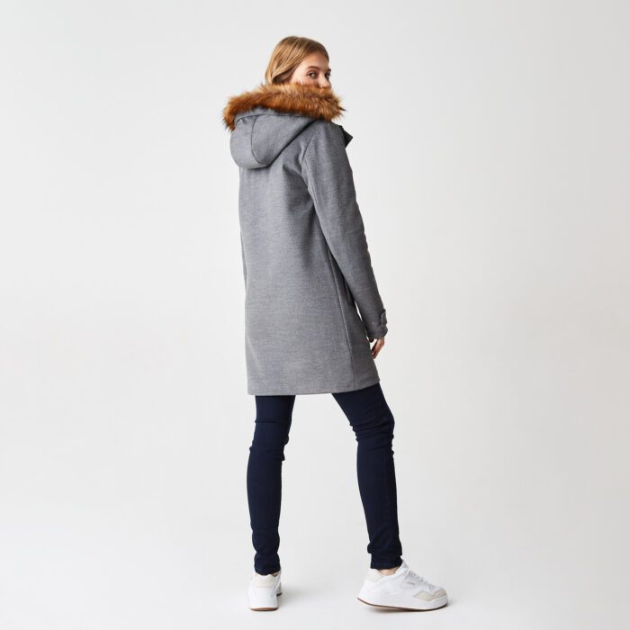 Женская утеплённая куртка Lacoste с мехом