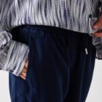 Женские брюки Lacoste с поясом на шнурке
