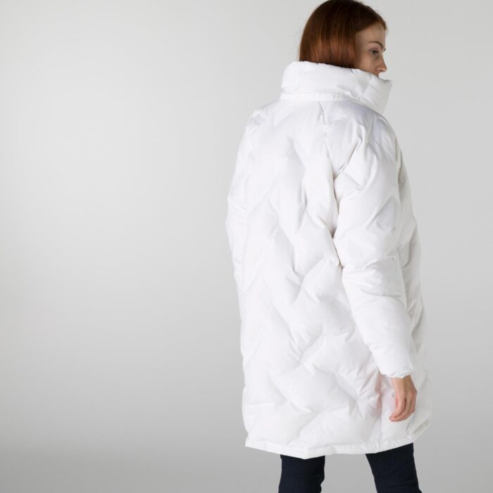 Женское стеганое пальто Lacoste